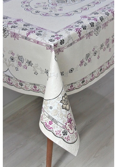 Elyaf Astarlı Silinebilir Pvc 120x160 Hazır Muşamba Masa Örtüsü 001