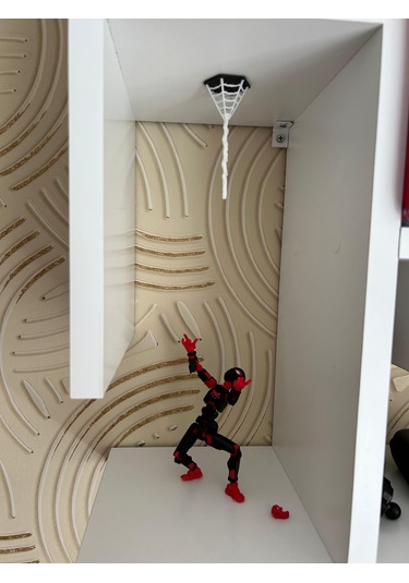 Ağda Asılı Miles Morales Eklemleri Hareketli 14 Cm Dummy Figürü Çift Taraflı Bantlı Marvel - Miles Morales