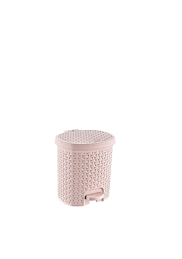Hobby Life No:2 Rattan Pedallı Çöp Kovası 11.5l