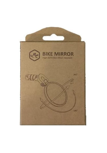 Meachow Me-001B Mavi Lens Bisiklet Aynası
