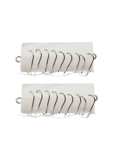 Trançabalıkçılık Kıbrıs Takımı 10 İğneli 2 Adet No:5