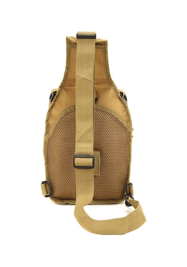 Taktik Göğüs Çantası Açık Kamuflaj Omuz Messenger Çanta Bel Çantası4 Koyu Yeşil