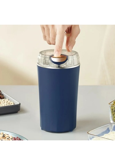 2024 Yeni Küçük Elektrikli Taşlama Makinesi Tahıl Değirmeni Kahve Değirmeni White Beyaz