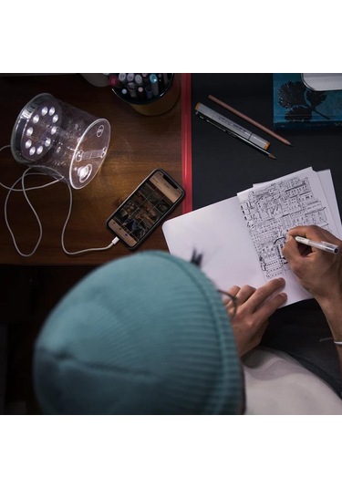 Luci Solar Pro Lux Gri Çok Renkli