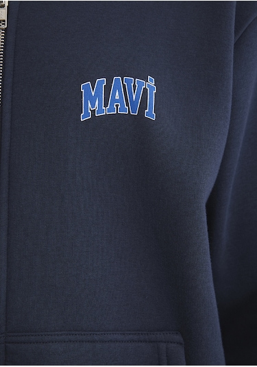 Mavi - Mavi Logo Baskılı Fermuarlı Lacivert Sweatshirt 0611715-70490 Lacivert Mavi - Mavi Logo Baskılı Fermuarlı Lacivert Sweatshirt 0611715-70490 Lacivert
