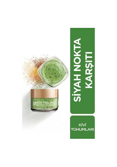 L'Oreal Paris Siyah Nokta Karşıtı Şeker Peelingi 50 ML