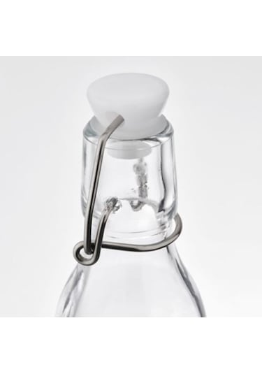 Cam Küçük Şişe Seti, 3 Adet, 15 Cl Yükseklik: 15 Cm