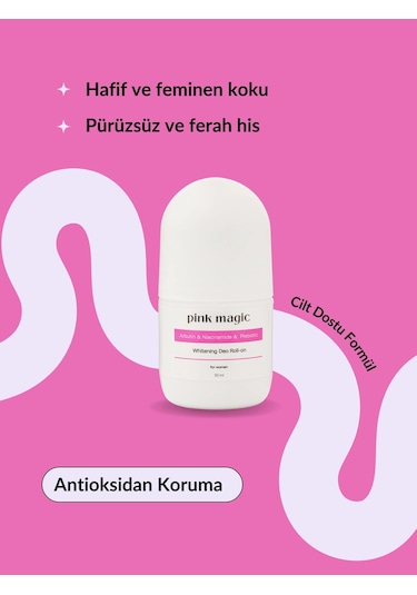 Ter Önleyici & Beyazlatıcı Kadın Deo Roll-on