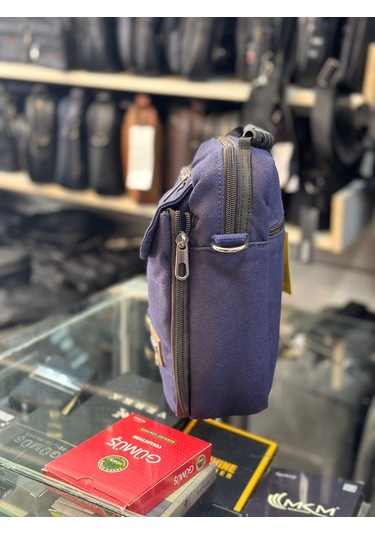 Trg Polo Lacivert Keten Erkek El Çantası Lacivert