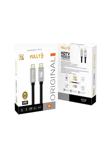 Fully 4kx2k 60hz Uhd 2.0v 5metre Hdmı Kablo