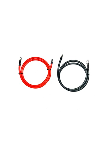 2 Adet 25 Mm2 Akü Paralel Bağlantı Kablosu Yüzüklü 150 Cm Uzunluk
