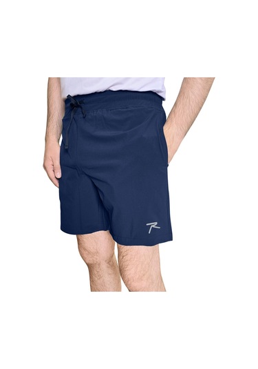 Raru Dokuma Şort Perdo Lacivert