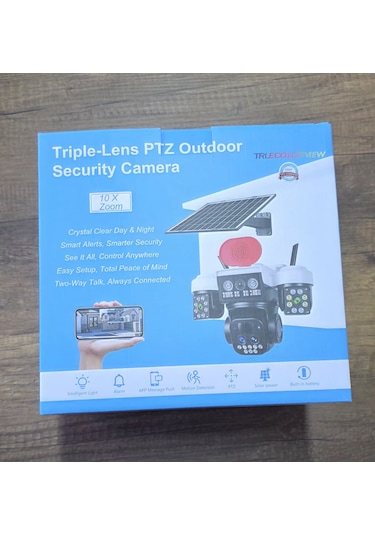 Acme Ac-5051 10xzoom 4g Solar Kamera Polisçakarlı 3 Kameralı