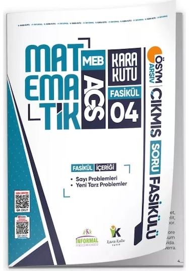 2026 Meb Ags Matematik Kara Kutu 4.fasikül Ösym Çıkmış Soru Yeni Tarz-sayı Problemleri Modüler Set