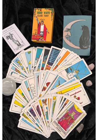 Dükkan Design 78 Kartlı Klasik Tarot Destesi Kitapçıklı