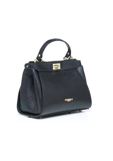 Çapraz Çanta Kadın Sharon M Piumelli Milano Bag D28 Black Siyah