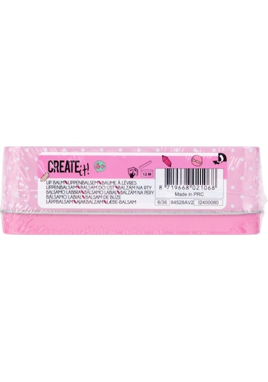 Create It Metal Kutulu Dudak Balmı Seti