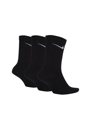 Nike Dri Fit Performance Lightweight Crew 3pair Erkek Anrenman Çorap Siyah 3'lü Siyah