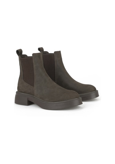 Ziya, Kadın Hakiki Deri Bot 153359z3532 Kahve 153359z3532 300 Kahve