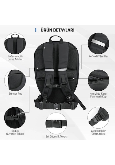Led Knıght Sırt Çantası Çok Renkli
