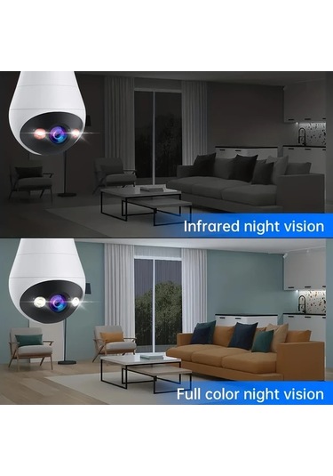 Xuweiwei Jooan Akıllı İç Mekan Güvenlik Kamerası T10 32g Card Wifi 360 Derece Ptz Hareket Algılama Renkli Gece Görüşü