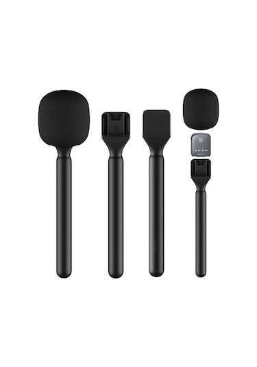 Singree Kablosuz Mikrofon İçin Evrensel Tutma Kolu - 1/4" Vida Delikli Ve Rüzgarlık