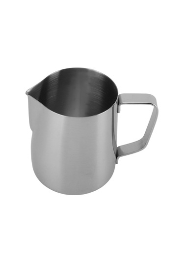 Geeroyoo Japon Stili 304 Çelik Süt Köpük Kavanozu - Kaliteli Latte Sanatı Ve El Yapımı Köpük İçin 350ml Gümüş Diğer