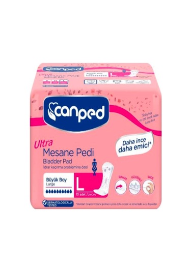 Canped Ultra Mesane Pedi Büyük Boy L 10'Lu