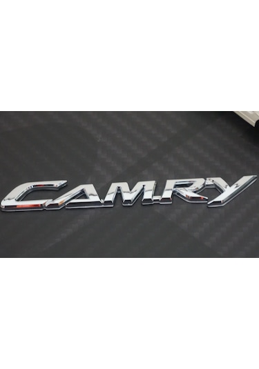 Toyota Uyumlu Camry Bagaj 3M 3D Krom Abs Logo Amblem