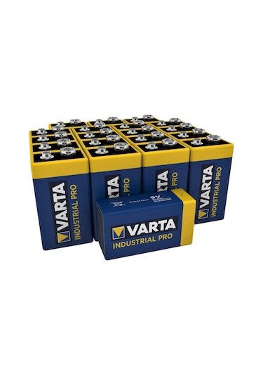 Varta 4022 Industrial Pro 9V Pil 20'li