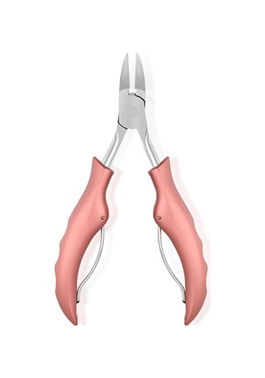 Reedark Stainless Steel Ingrown Toenail Clipper - Thick Nails, Rose Gold, Practical Nail Care Tool