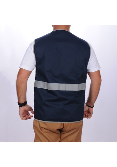 Çok Cepli Alet Yelek Lacivert