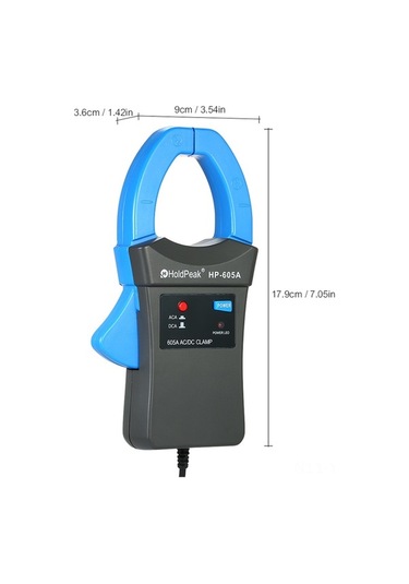 Dancemonkey Holdpeak 600a Ac/dc Akım Ölçer - Kolay Kullanım Adaptörü, Çok Renkli Çok Renkli