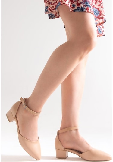 Topuklu Büyük Numara Bayan Karnıyarık Ayakkabı  (538585152)