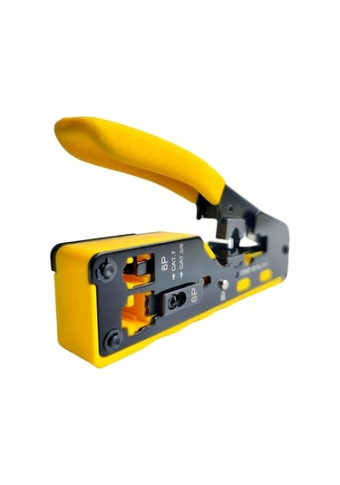 Xuweiwei Ethernet Cat8 7 6a 6 5e Ve Rj11 12 Telefon Bağlantıları İçin Metal Modüler Bağlantı Klemi Ağ Pensesi