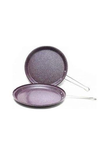 Mutfak No-32cm Teflon İkiz Balık Tavası Çok Renkli