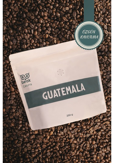 Guatemala Caturra Çekirdek Kahve 250 Gr , %100 Arabica Çekirdek Kahve