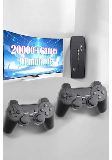 20.000 Oyunlu Premium Model Oyun Konsolu 8k Android Tv Hd Game Stick