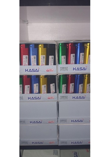 Kasai P1030 Elit Manyetolu Çakmak Metal Mat 30 Adet