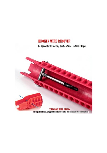 Geeksen 8'li Kutu Halinde Evsel Su Tesisatı Tamiri, Montağı İçin Anti-kayma Universal Fıçsana Anahtarı - Abs, Karbon Çelik Ve Alaşım Malzeme