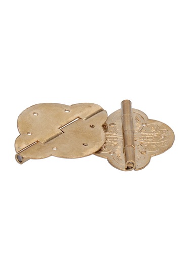 Vkemall Gümüş Renkli Bakır Matkaplı Mühürlü, 5 Cm Boyunda, 2 Adet Paketli, Ahşap Kutular Ve Mücevher Kutuları İçin Dayanıklı Kapak Menteşesi Diğer