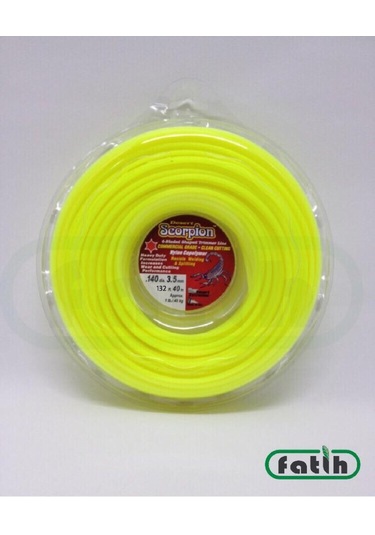 Scorpion Akrep Misina 3.5 Mm 40 m Motorlu Tırpan Altı Köşe