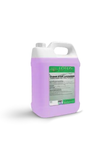 3D Lotus Clean Star Lavanta Çam Kokulu Sert Yüzey Temizleyici 5 L