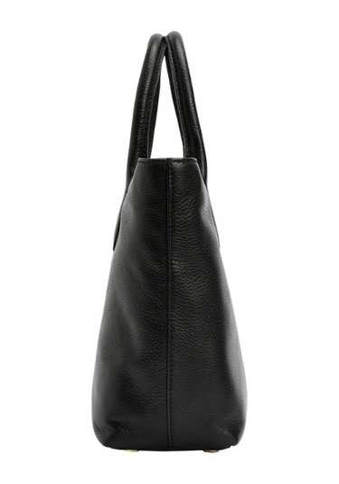 Barbour Birch Deri Kol Çantası Bk11 Black Siyah