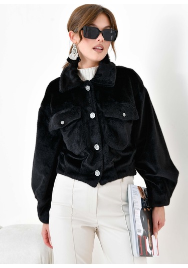 Ftz Kadın Kaşmir Mont Siyah 30984 Siyah