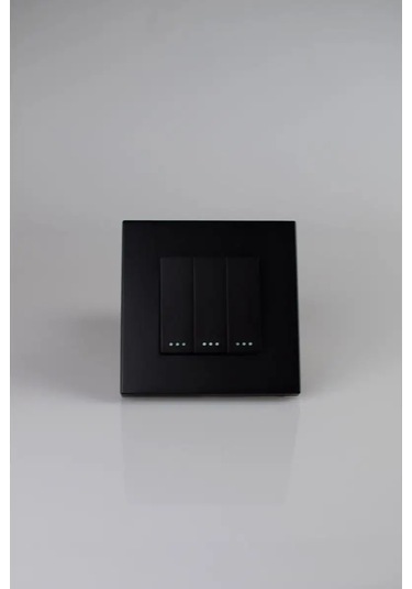 Vo'stabl Üçlü Anahtar Siyah Plastik Arka Işıklı Olmayan 154091723