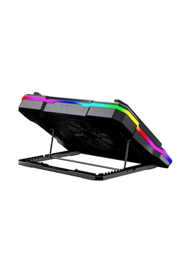 Classone GT100 Gaming 2200 RPM RGB Işıklı LED Display Notebook - Laptop Soğutucu Stand