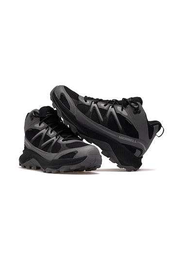 Merrell Tempo Exp Mid Waterproof Erkek Su Geçirmez Outdoor Bot 25k J038275 Siyah Siyah