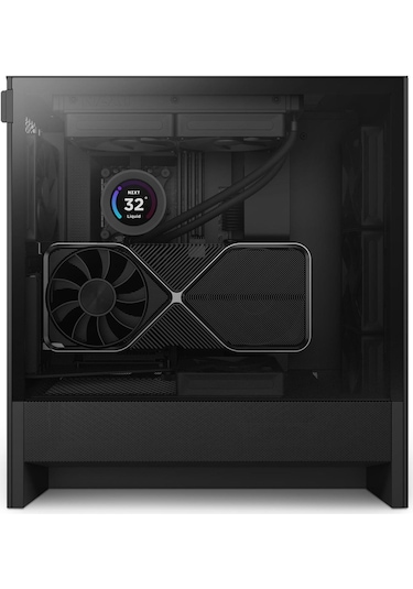 Nzxt H5 Flow 2024 CC-H52FB-01 2 Fanlı Atx Bilgisayar Kasası - Siyah