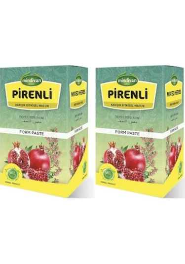 Mindivan Pirenli Nar Ekşili Karışık Bitkisel Macun 2 x 420 G
